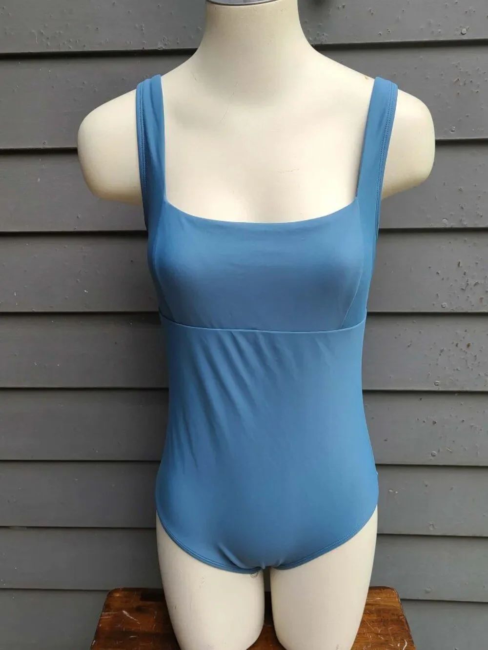 Cupshe Blue One Piece Swim Suit NWT size Medium